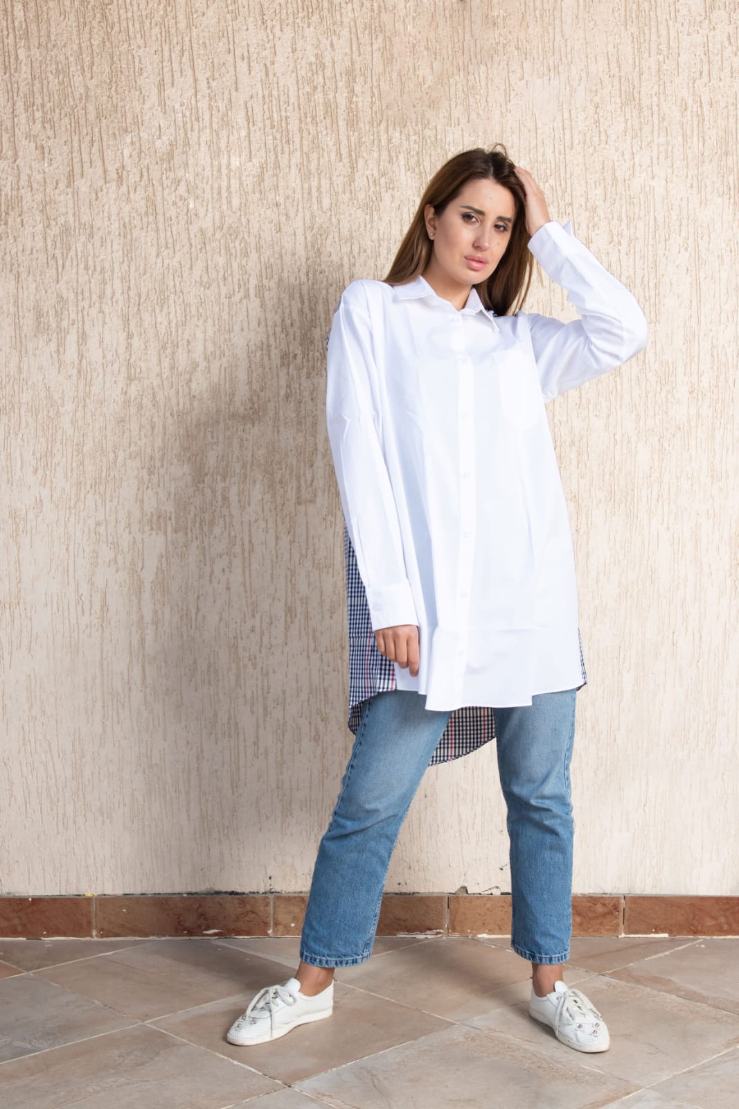 Poplin White Shirt